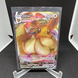 Pokemon TCG Eevee VMAX SWSH087 Sword & Shield Promo Full Art Holo 300 HP - Image 1
