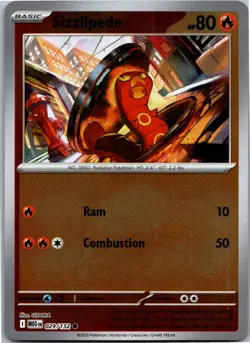 Sizzlipede - ME01: Mega Evolution 029/132 - Common - NM Pokemon TCG - Image 1