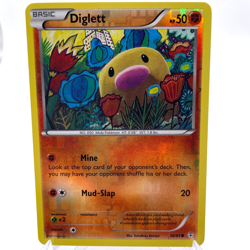 Pokemon TCG Diglett 38/83 Reverse Holo Common XY Generations Basic Card NM - Image 1