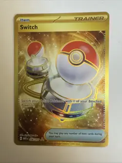 Switch - 206/165 - Hyper Rare NM, English Pokemon Scarlet & Violet - 151 - Image 1