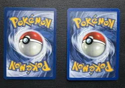 Pokemon Promo Lot Meowth #18 Smeargle #32 Black Star WOTC Non Holo Vintage Cards - Image 2