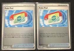 Poke Pad Reverse Holo 081/088 - Perfect Order Pokemon TCG Set of 2 - Image 1