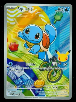 Pokemon SQUIRTLE MEP 039 Ascended Heroes - 1st Partner FULL ART PROMO - Card A - Image 1