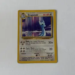 Dragonair 18/102 Base Set Unlimited Rare Pokemon TCG - LP-MP - Image 2