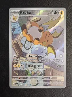 Raichu - 211/193 Paldea Evolved Illustration Rare Pokemon TCG Card NM - Image 2