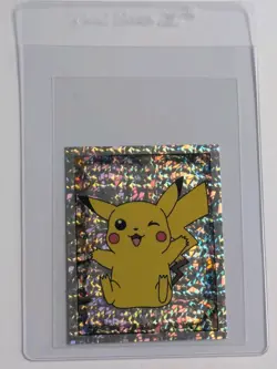 Pokemon Pikachu #S6 Merlin Sticker Series 1 Topps Holo - Image 3