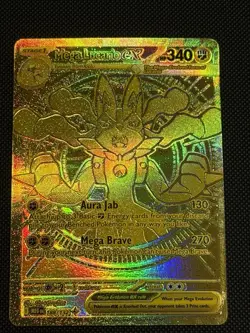 Pokemon TCG Mega Lucario EX Mega Hyper Rare 188/132 | Mega Evolution | Fast Ship - Image 2