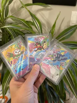 Rowlet, Litten, and Popplio First Partner Promos - MEP 043, 044, 045 Pokemon TCG - Image 1