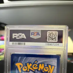 Pokemon Hypno 8/62 WOTC: Fossil Unlimited Holo PSA 8 NEAR MINT-MINT - Image 4