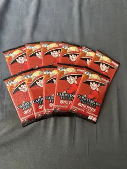 One Piece TCG OP-13 Carrying On His Will Booster Packs 11x sealed - Image 1