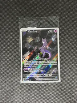 SEALED Mewtwo SVP 052 Scarlet & Violet 151 UPC Promo Card NM Pokemon TCG [A] - Image 1