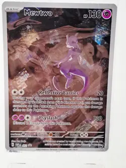 Pokemon SEALED Mewtwo 052 Scarlet & Violet 151 UPC Promo Crimped corner - Image 1