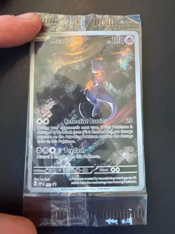 Pokemon TCG Mewtwo SVP 052 Scarlet Violet 151 Black Star Promo CLEAN *SEALED* - Image 1