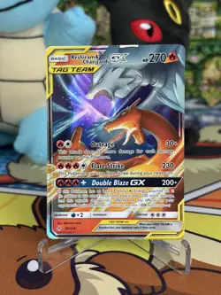 Pokemon TCG Tag Team Rashiram & Charizard GX 20/214 SM Unbroken Bonds Holo - Image 1