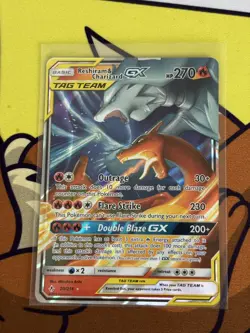 Pokemon TCG Tag Team Rashiram & Charizard GX 20/214 SM Unbroken Bonds Holo - Image 3