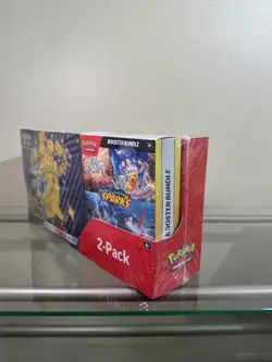 Pokemon Surging Sparks ETB & Booster Bundle Costco 2-pack. Factory Sealed - Image 3