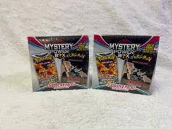 lot of two pokemon mystery power boxes walmart 2025 chase packs 1:10 - Image 1