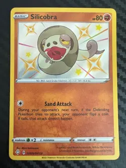 Pokemon TCG Shining Fates: Shiny Vault SV070/SV122 Silicobra NM - Image 1