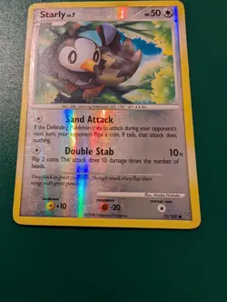Pokemon Cards: Stormfront Reverse Holo: Starly 75/100 - Image 3
