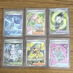 Lot of ascended hero’s full art trainer cards all 6 included . All NM condition - Image 1