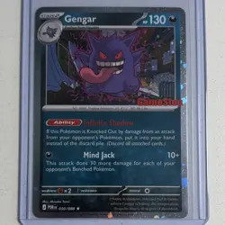 Pokemon Gengar GameStop Promo Holo Stamped Card 050/088 Pokemon Promos - Image 1