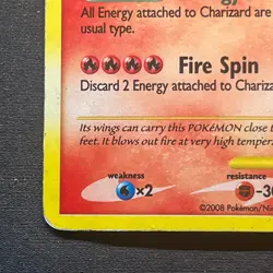Charizard 103/100 Secret Rare Holo Pokemon Card Stormfront HP - Image 4