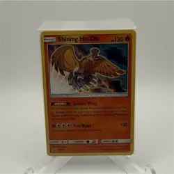 SEALED!Pokemon TCG Shining Ho-Oh SM Promo Card SM70 Basic 130 HP Bird Card Stock - Image 1