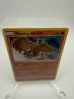 SEALED!Pokemon TCG Shining Ho-Oh SM Promo Card SM70 Basic 130 HP Bird Card Stock - Image 2