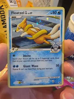 Floatzel GL 4/111 Rising Rivals Holo Rare Pokemon Card - Image 1