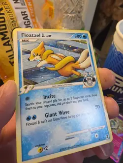 Floatzel GL 4/111 Rising Rivals Holo Rare Pokemon Card - Image 2