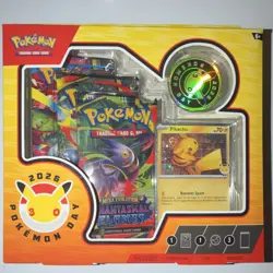 Pokemon Mega Evolution Phantasmal Flames Box Set Pikachu Promo Holo Card 2026 - Image 1