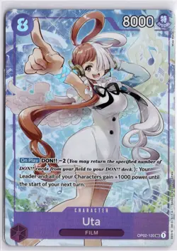 Uta OP02-120 SEC Promo One Piece Card Game CCG TCG - Image 3