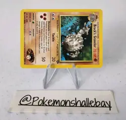 Brock's Graveler 1st Edition 34/132 - Gym Challenge *EXC* Uncommon Pokemon Card - Image 2