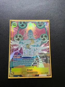 ENEL 2025 ANIME 25th COLLECTION ONE-PIECE Card Game #EB02-052 Alt Art SR Mint - Image 1