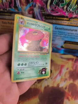 Pokemon Karte Card Erika's Vileplume Giflor Gym Heroes Holo Wotc japanese Exc - Image 3