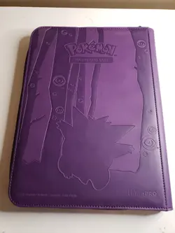 Ultra Pro Elite Series Gengar 9 Pocket Zippered Binder Pokemon 360 Card - Image 2