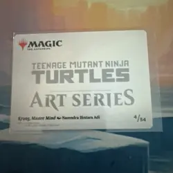 Krang, Master Mind Art Card (4/54) S Art Series: Teenage Mutant Ninja Turtles 4 - Image 4