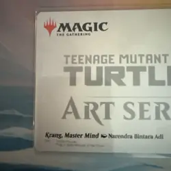 Krang, Master Mind Art Card (4/54) S Art Series: Teenage Mutant Ninja Turtles 4 - Image 5