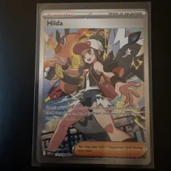 Pokemon TCG Hilda White Flare WHT Sir Full Art Trainer Card 171/086 - Image 1