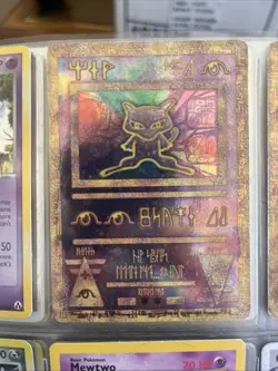 Ancient Mew holographic promotional Pokemon card, released in 1999/2000 - Image 1