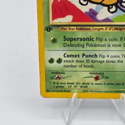 Pokemon TCG Ledyba 63/111 Neo Genesis 1st Edition Non Holo Vintage Card HP - Image 5