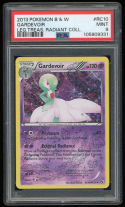 2013 POKEMON B & W LEG. TREAS. RADIANT COLL. GARDEVOIR #RC10/RC25 PSA 9 - Image 1