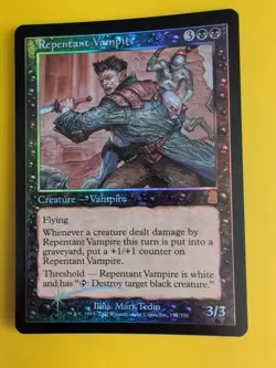 Repentant Vampire. MTG Card. Odyssey.Old Border FOIL. - Image 5