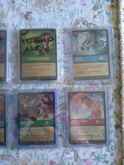 Disney Lorcana TCG Card Lot ( ONLY FOR kaleokardz ) - Image 3