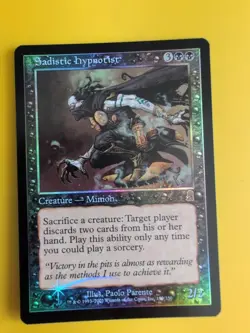 Sadistic Hypnotist. Minion. MTG Card. Odyssey.Old Border FOIL. - Image 1