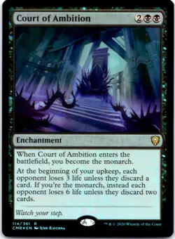 Court of Ambition (Foil) Commander Legends, 114 NM - Image 1