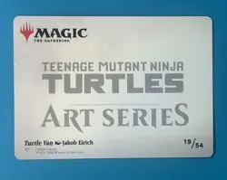 Turtle Van Art Card Art Series: Teenage Mutant Ninja Turtles Regular - Image 2