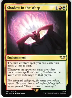 Shadow in the Warp R MTG Universes Beyond: Warhammer 40,000 140 NM - Image 1