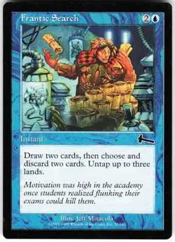 Frantic Search C MTG Urza's Legacy 32 NM - Image 1