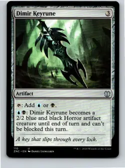 Magic the Gathering Dimir Keyrune Zendikar Rising Commander MTG Free Shipping! - Image 1